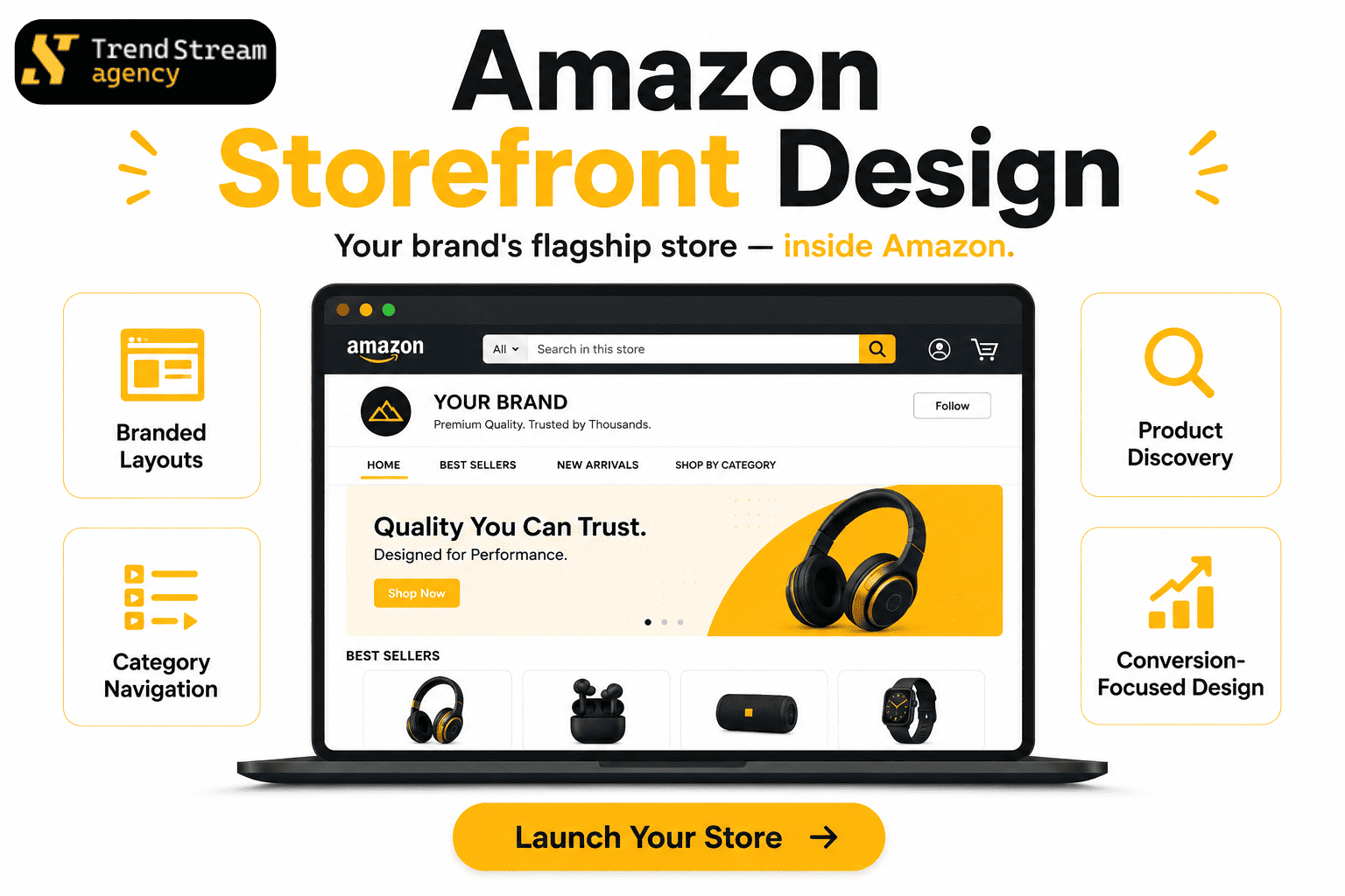 Amazon Storefront Design