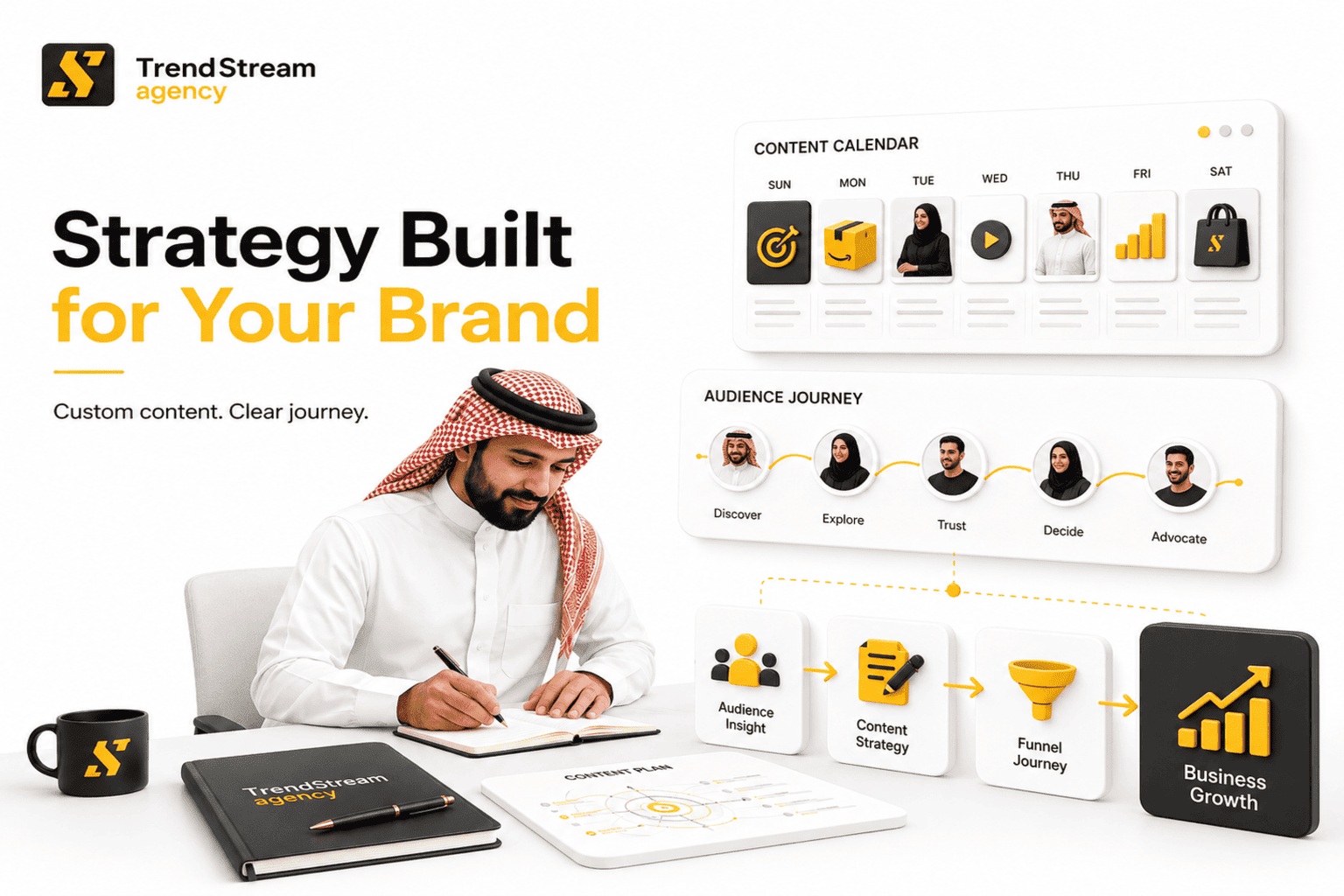 Brand visual identity logo showcase