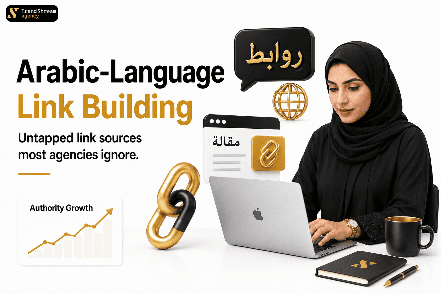 Arabic language link building and bilingual outreach for Saudi Arabia
