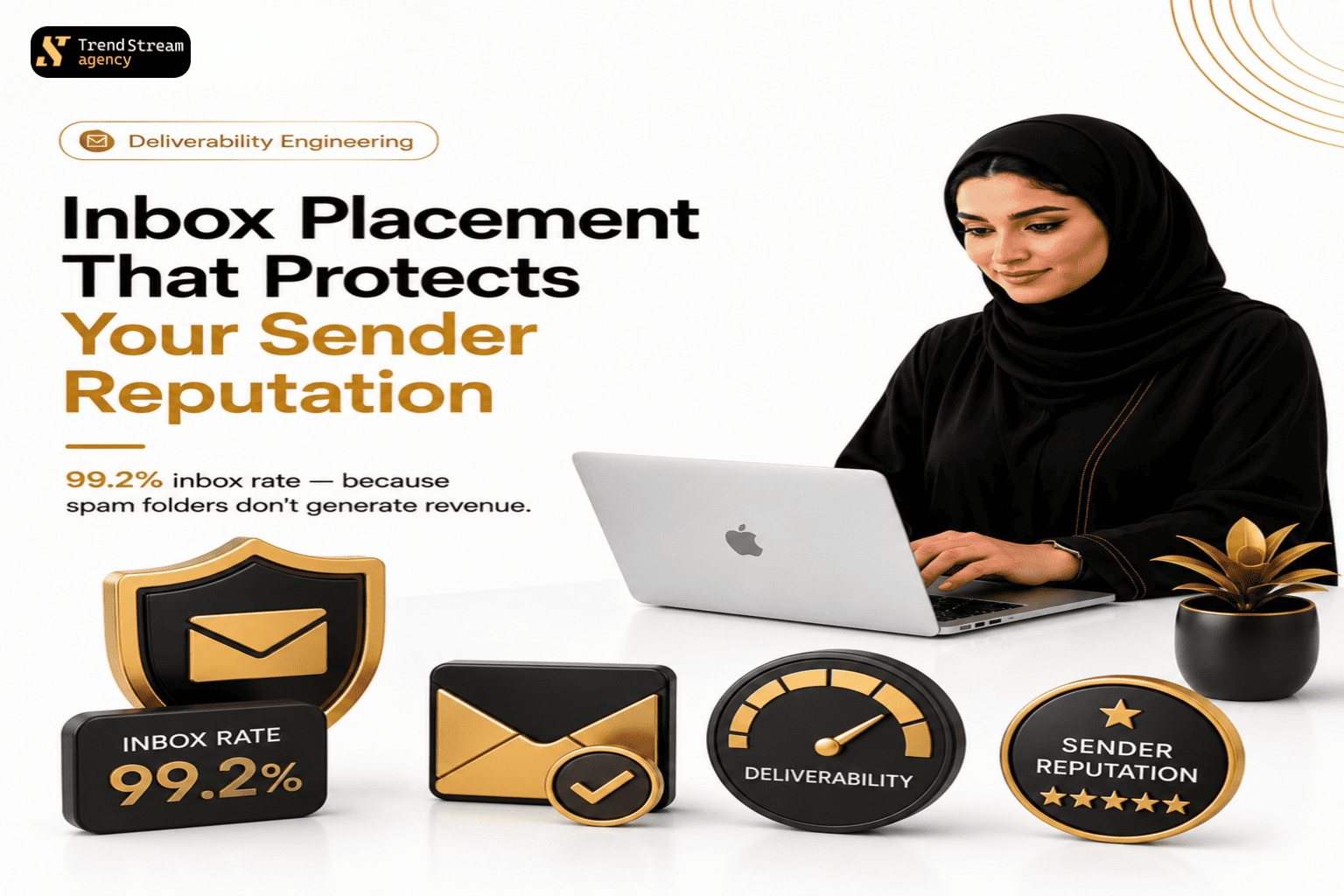 Arabic and English bilingual email design