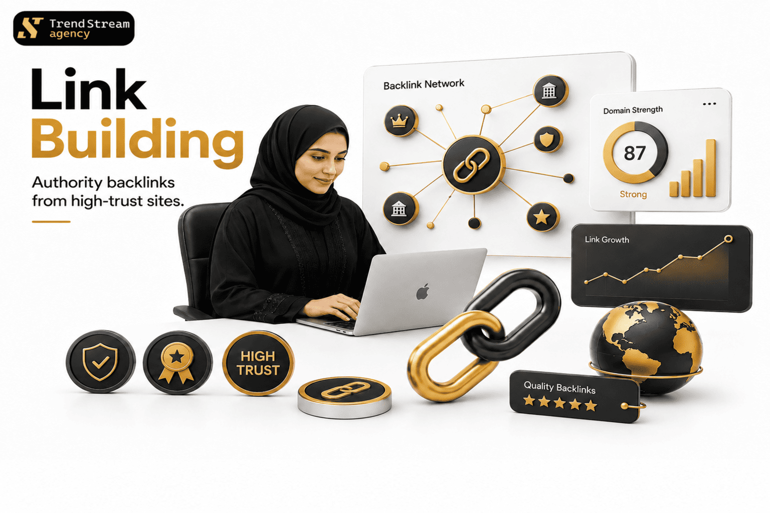 بناء الروابط وخدمات السلطة