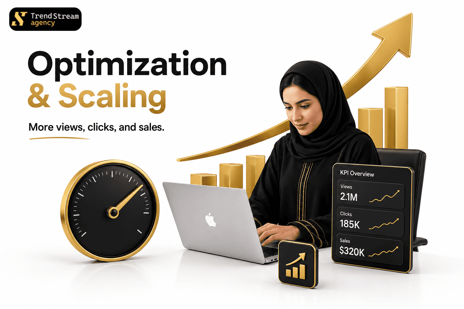 Performance Optimization Dashboard and Scaling Metrics