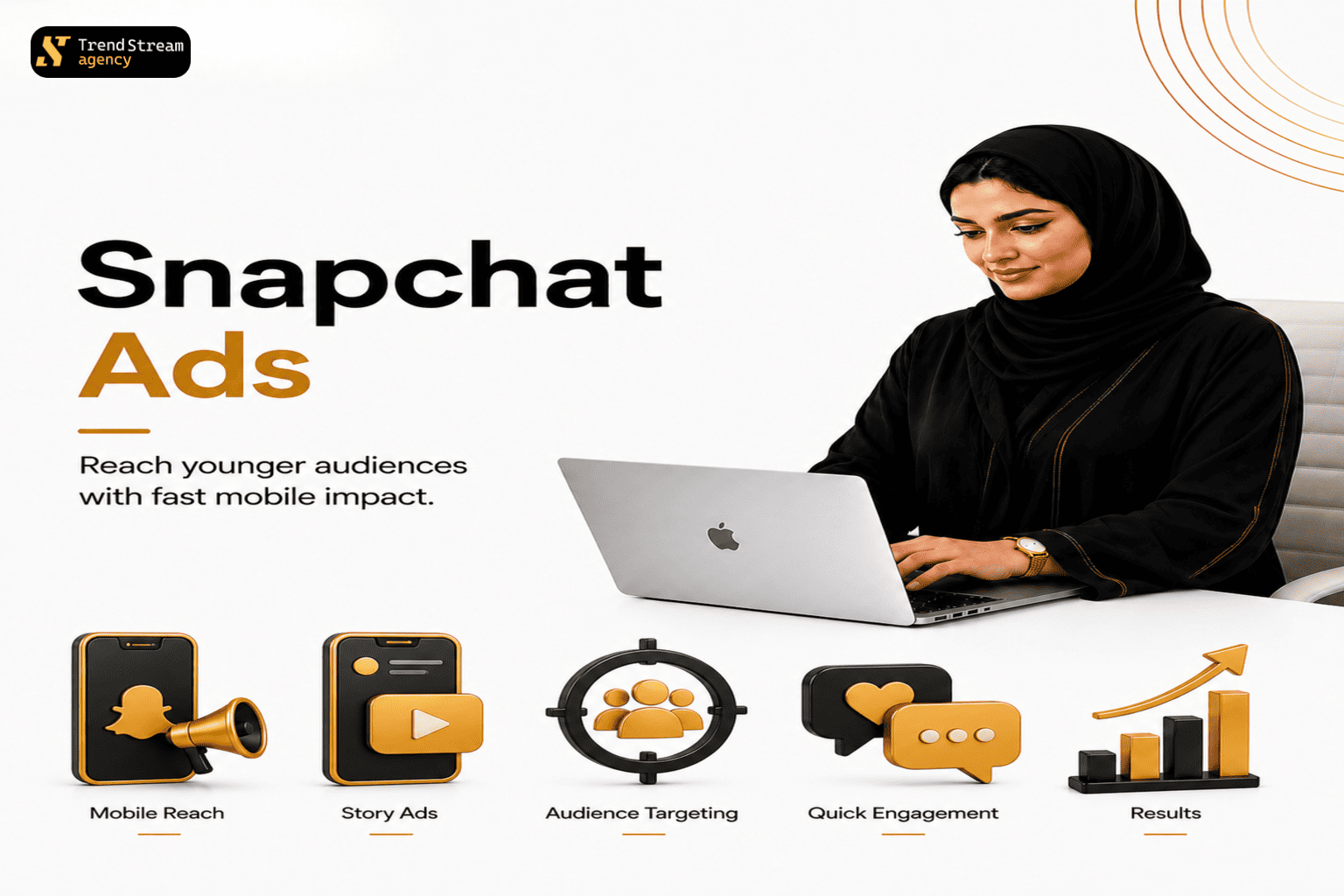 إدارة حملات إعلانات Snap وإعلانات القصص و Spotlight