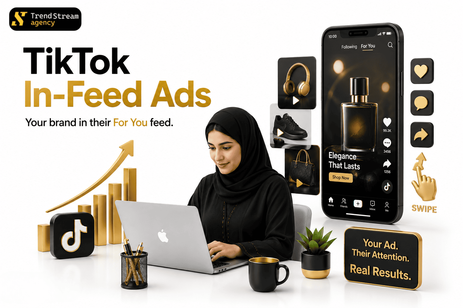TikTok In-Feed Ads - Paid Advertising Riyadh
