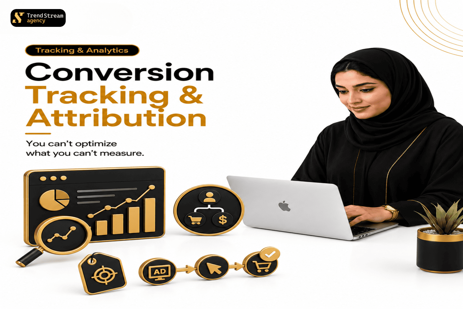 إعداد تتبع التحويلات مع Google Analytics 4 والإسناد