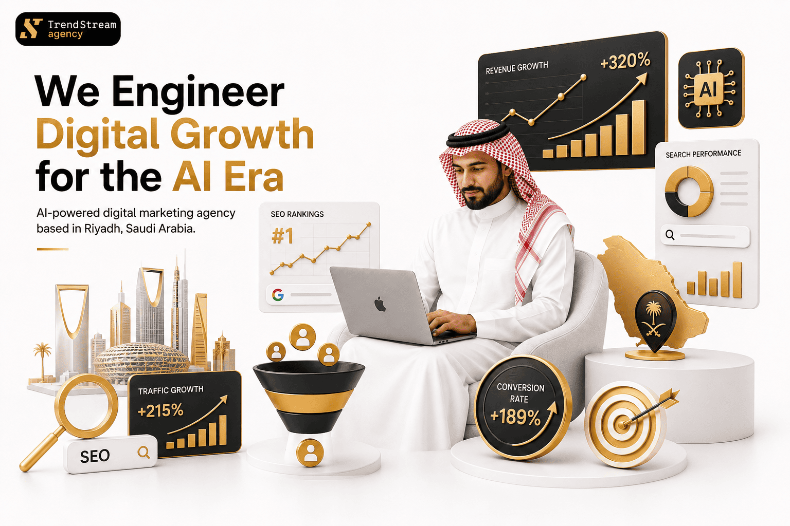 فريق ترند ستريم يتعاون في مكتب الرياض